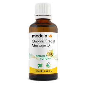 Breast massage oil