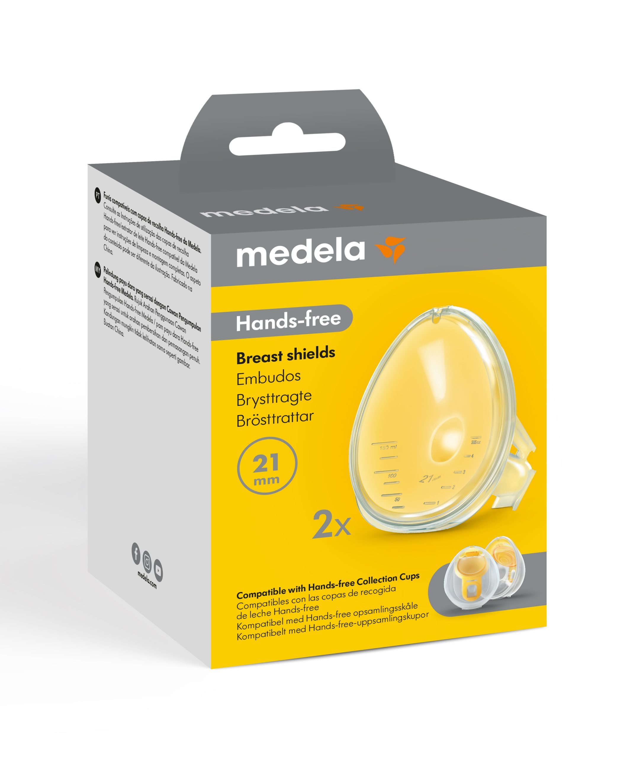 Breast Shield for Medela Hands-free collection cups - Image 2